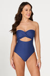 Blue Gamma Texture Luka Bandeau One Piece