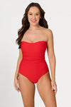 Red Must Haves Colette Bandeau One Piece