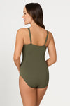 Olive Must Haves Colette Bandeau One Piece