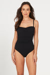 Black Must Haves Colette Bandeau One Piece