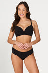 Black Must Haves Ruth D / DD Cup Underwire Bikini Top