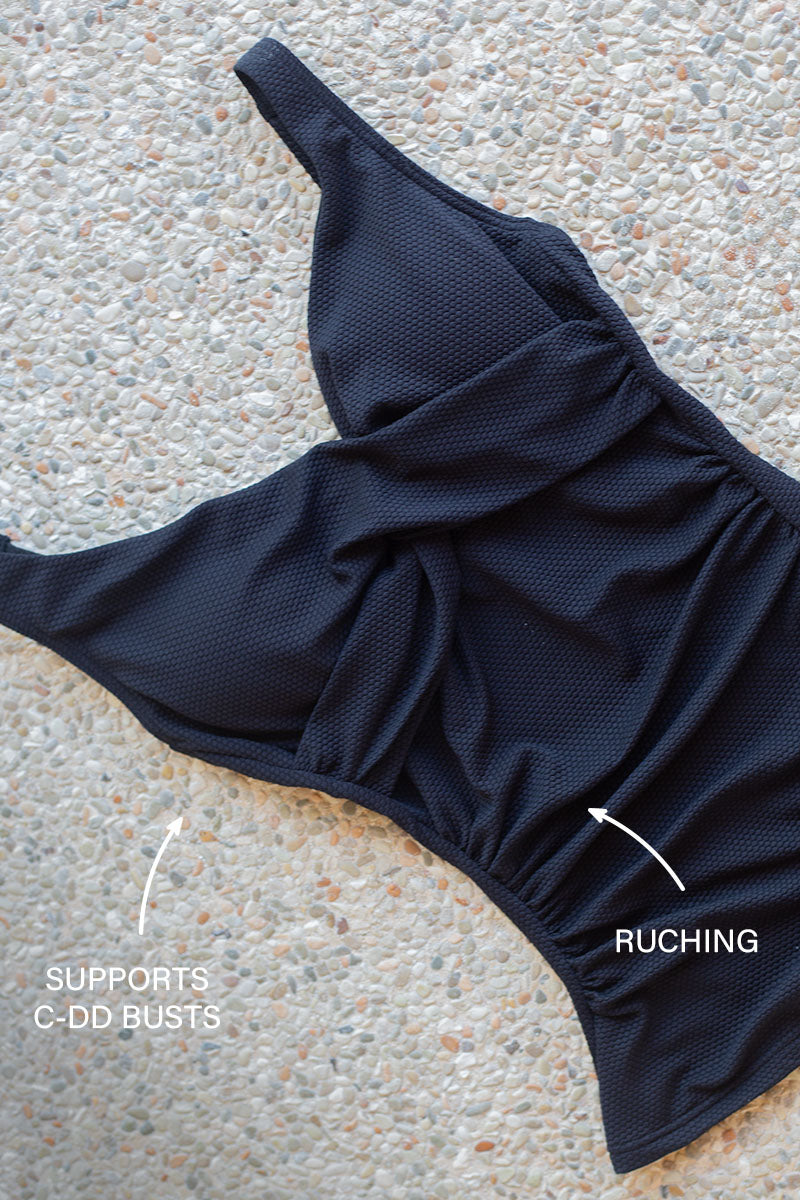 Black Must Haves Louise Tankini Top