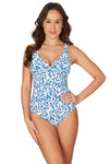 Petal Plunge Louise One Piece Swimsuit (DNPL extra variants) - Nip Tuck Swim US