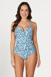 Petal Plunge Isla C / D Cup Underwire One Piece Swimsuit