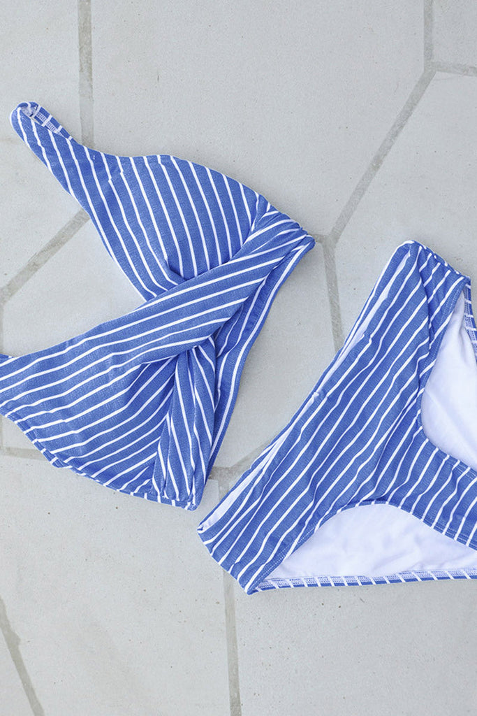 Riviera Stripe Louise Bikini - Nip Tuck Swim US