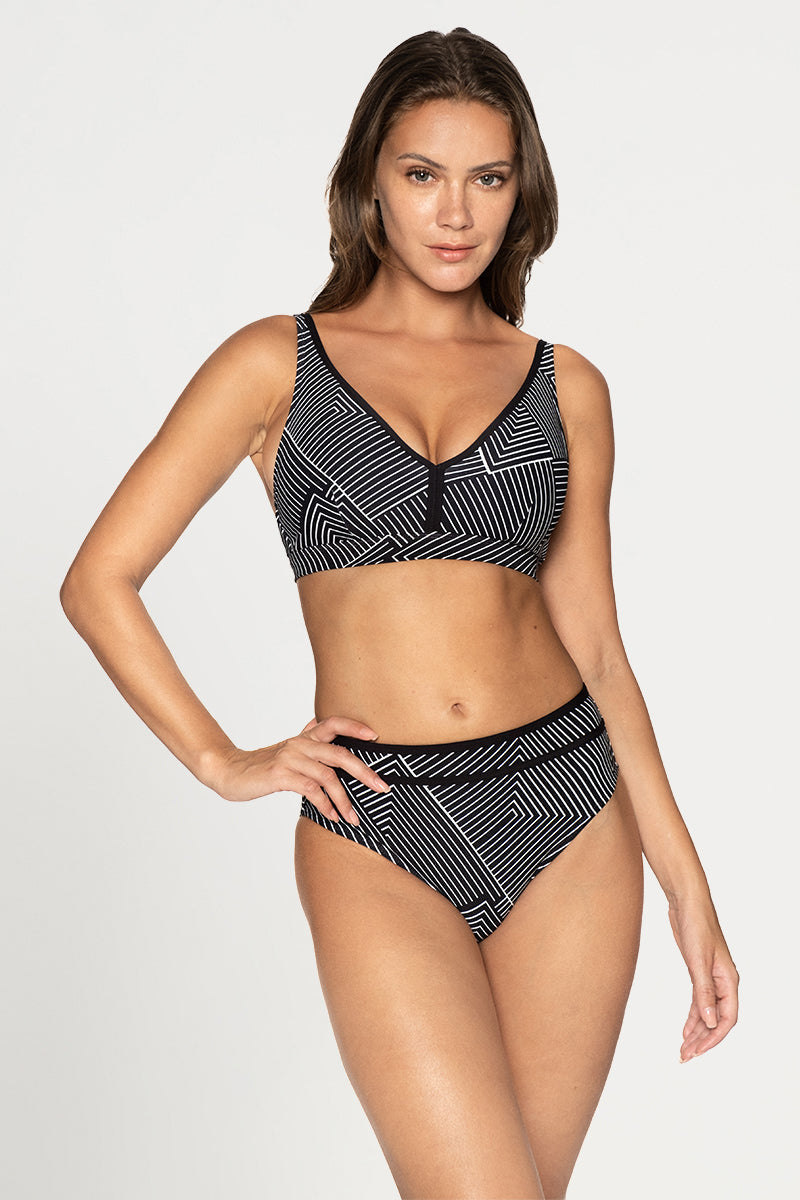 Between The Lines Audrey Bikini Top