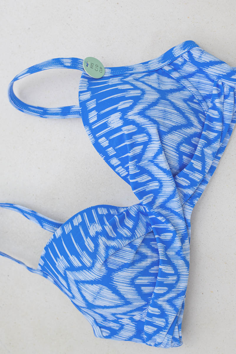 Esperance Blue Isla C / D Cup Bikini Top