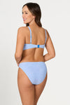 Micro Stripe Carmel Bikini Bottom