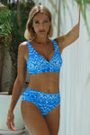 Esperance Blue Louise Bikini Top