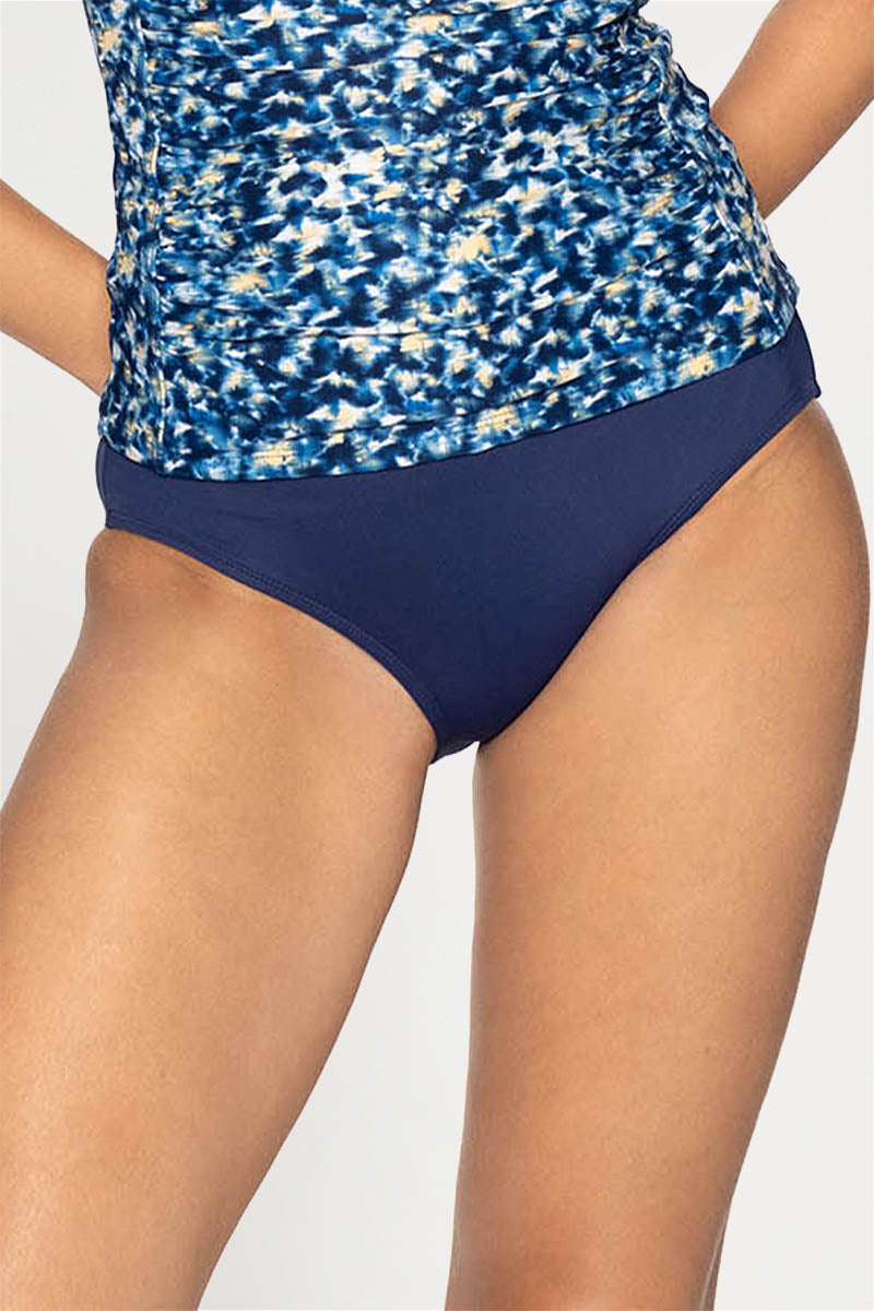 Plain Navy Louise Bikini Bottom