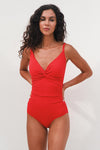 Red Must Haves Kate One Piece Swimsuit - Nip Tuck Swim US