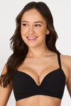 Black Must Haves Ruth D DD Cup Underwire Bikini Top