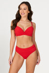 Red Must Haves Ruth D / DD Cup Underwire Bikini Top
