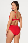 Red Must Haves Ruth D / DD Cup Underwire Bikini Top