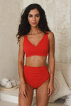 Red Must Haves Louise Bikini Top - Nip Tuck Swim US