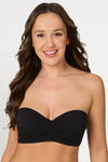 Black Must Haves Jacinta D DD Cup Underwire Bikini Top