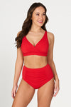 Red Must Haves Louise Bikini Top