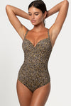 Exotic Animal Ruth D / DD Cup Underwire One Piece