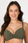 Olive Must Haves Ruth D / DD Cup Underwire Bikini Top