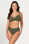 Olive Must Haves Ruth D / DD Cup Underwire Bikini Top