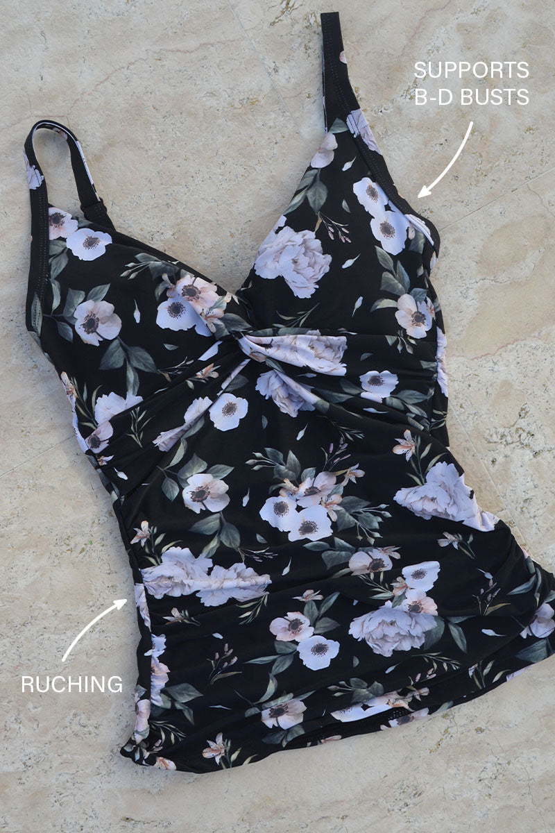 Evening Shadow Kate Tankini Top