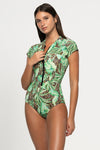 Exotic Eden Una Full Zip Sunsuit One Piece