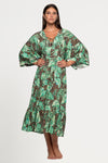Exotic Eden Corrimal One Size Maxi Dress