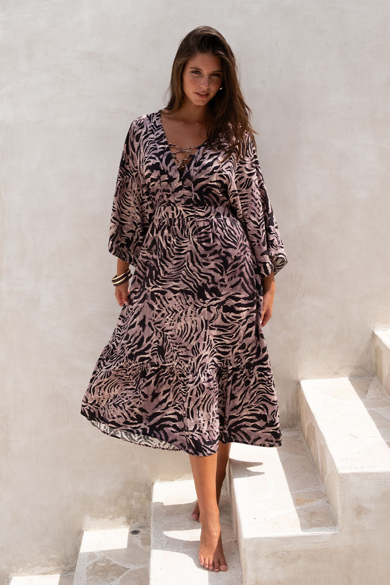 Tuamotu Corrimal Maxi Dress