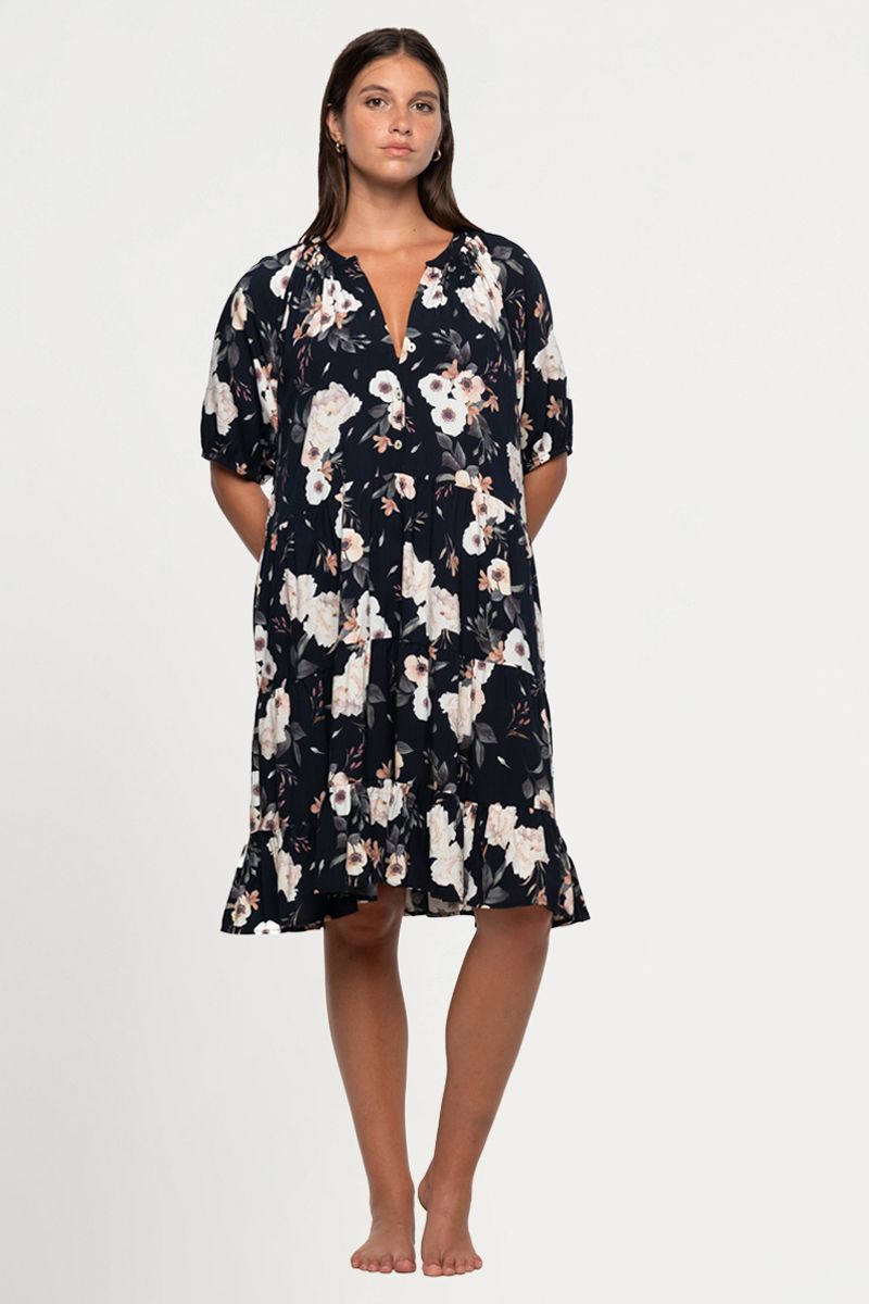 Evening Shadow Mandalay Midi Dress