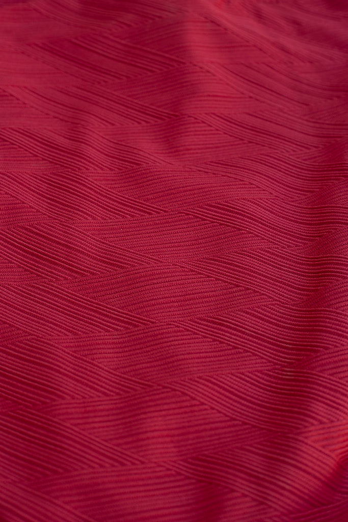 Red Gamma Texture Joanne One Piece Swimsuit - Nip Tuck Swim US