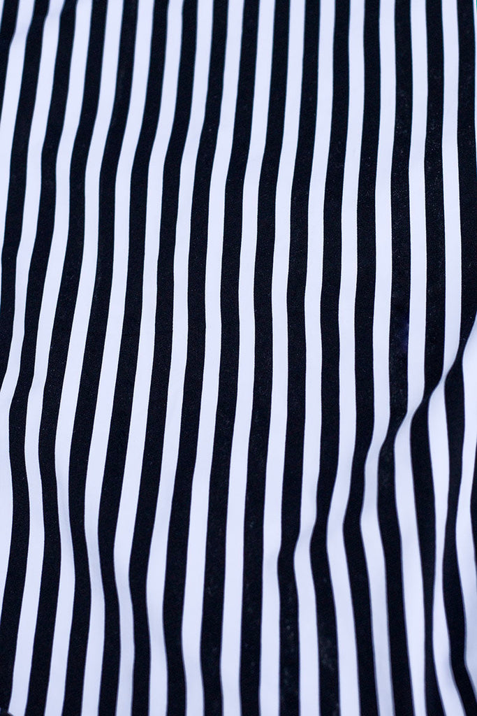 Black Xylophone Stripe Abegail One Piece Swimsuit - Nip Tuck Swim US