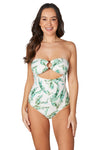 A Touch Of Paradise Greta One Piece Swimsuit - Final Sale - Nip Tuck Swim US